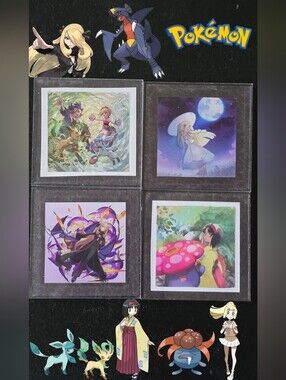 Pokemon Trainer Magnet Set